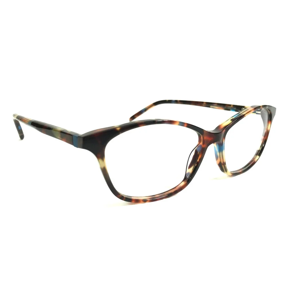 Tom Davies Eyeglasses Frames TD702 Col. 1979 Blue Brown Tortoise 51-15-140